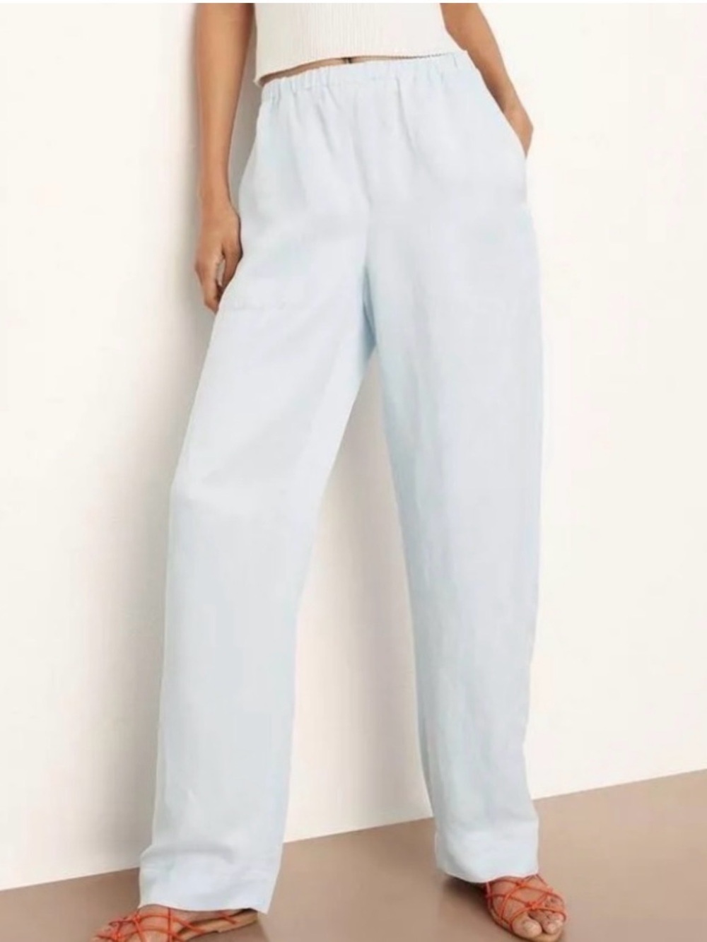 Vince Violetta Linen Blend Pants